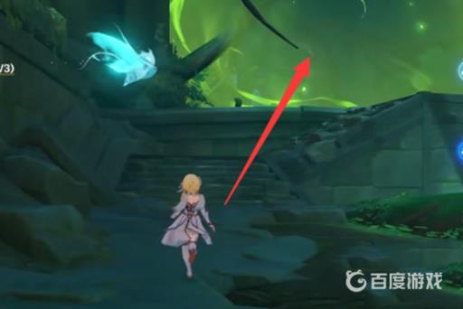 原神须弥的钵参花的山洞怎么进去?17