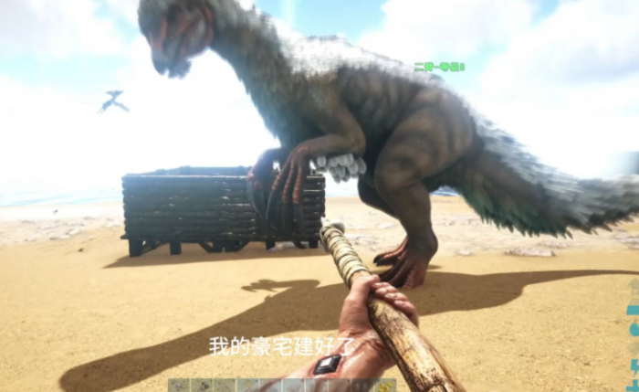 方舟生存进化镰刀龙怎么驯服2