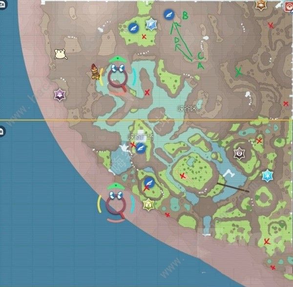 宝可梦朱紫峡谷区NPC位置大全1