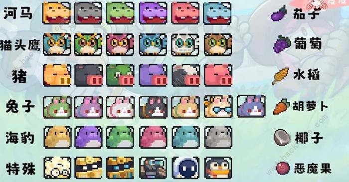 元气骑士前传宠物食物喜好大全2