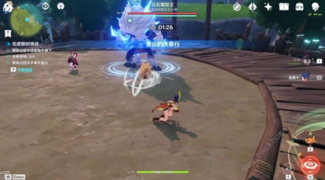 原神雪山的侠客行极难攻略2