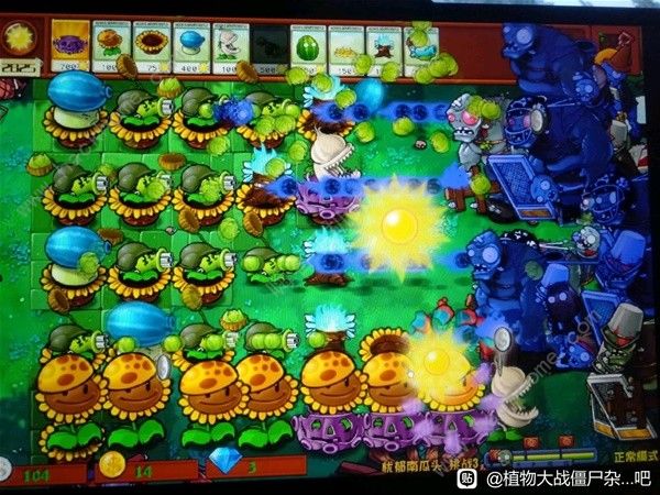 植物大战僵尸杂交版忧郁南瓜头挑战3怎么打1