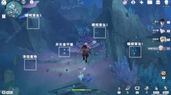 原神旧日之海10个螺帽章鱼解谜攻略3