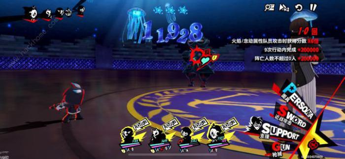 女神异闻录夜幕魅影天鹅绒试炼怎么打_女神异闻录bgm