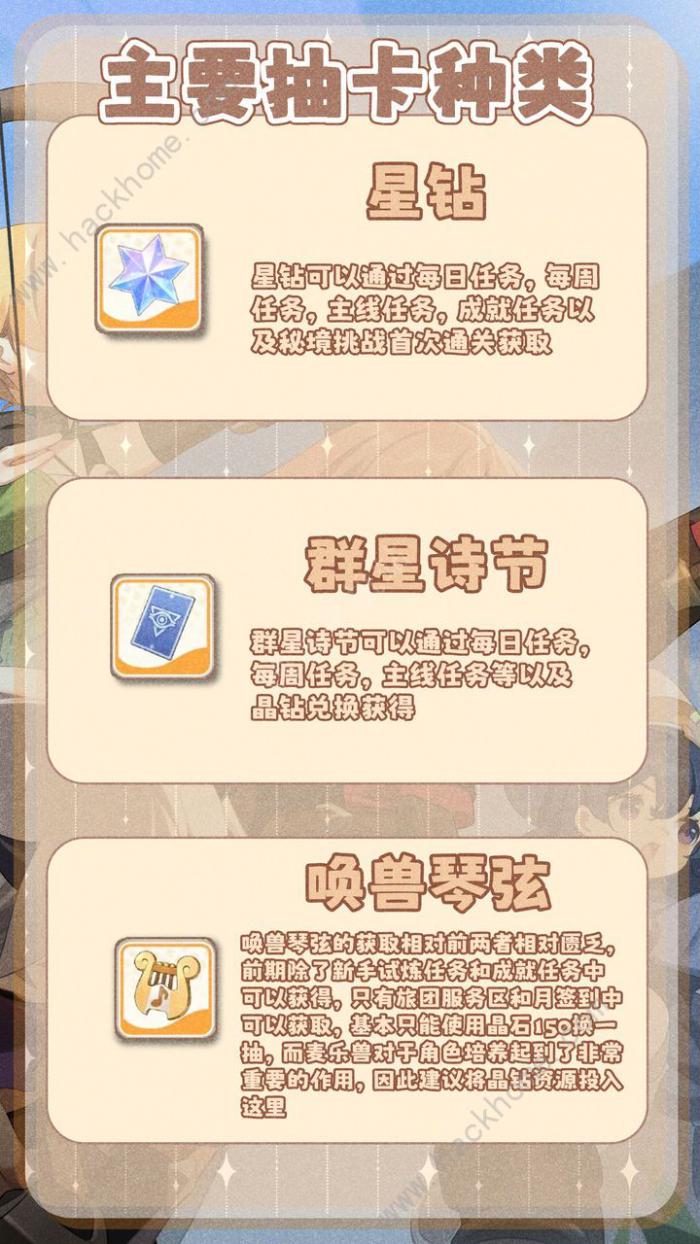 出发吧麦芬前期抽卡资源获取攻略2