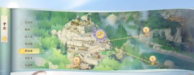 射雕手游黑松林进阶宝藏图位置大全_射雕手游搜奇宝藏图四 射雕手游黑松林进阶宝藏图位置大全_射雕手游搜奇宝藏图四