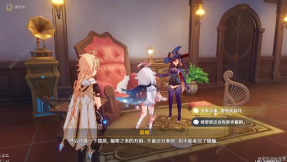 原神茸茸城堡大喵险推倒雪糕攻略5