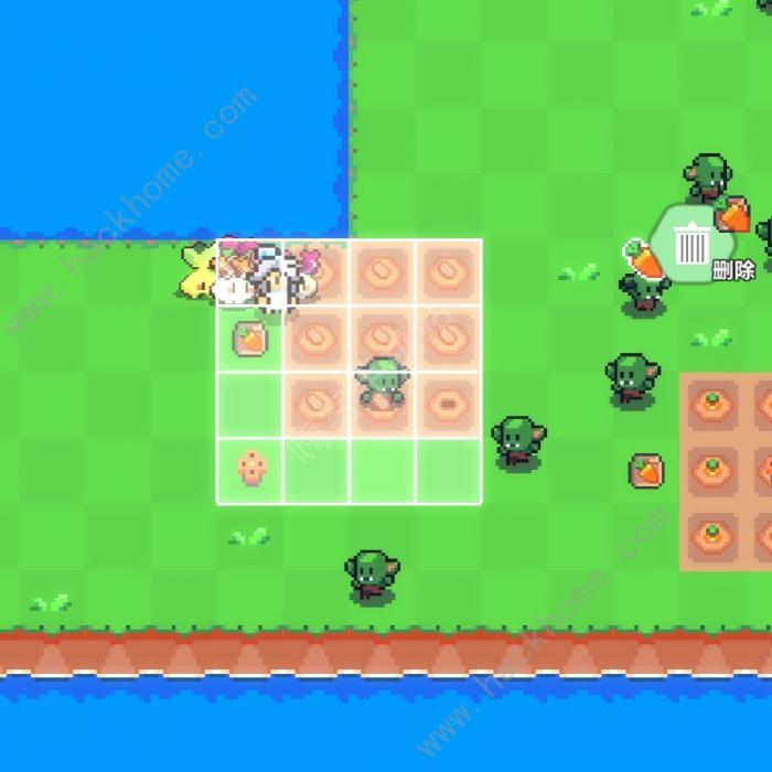 海岛时光种田挖矿洒水器怎么放在农作物中间6