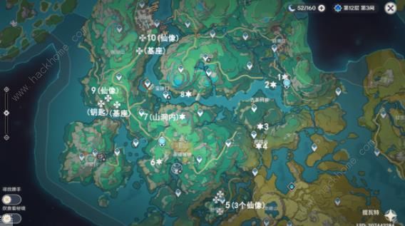 原神璃月沉玉谷10个仙像解谜攻略_璃月岩尊像碎片 原神璃月沉玉谷10个仙像解谜攻略_璃月岩尊像碎片