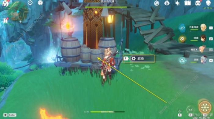 原神护送货运气球抵达终点宝箱怎么得3