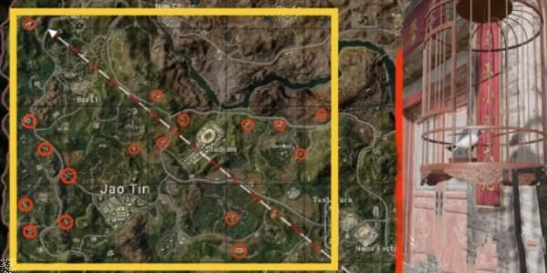 绝地求生荣都鸟笼在哪6