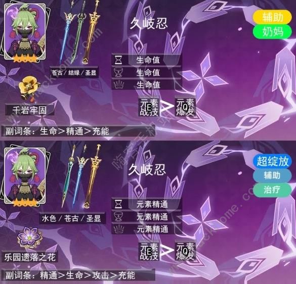 原神4.2久岐忍培养攻略_原神4.2久岐忍培养攻略详解