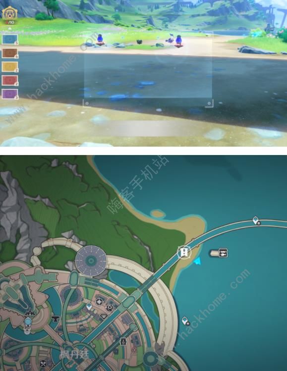 原神基本呈蓝色的野生生物在哪19