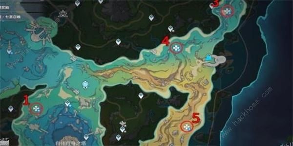 原神4.2新增鳗鱼宝箱位置大全1