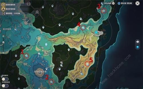 原神4.2新增鳗鱼宝箱位置大全2