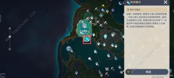 原神4.2水形幻人锚点在哪1