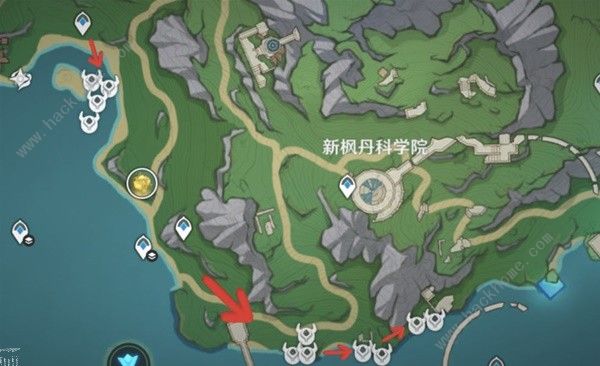 原神芙宁娜专武材料收集路线图分享5