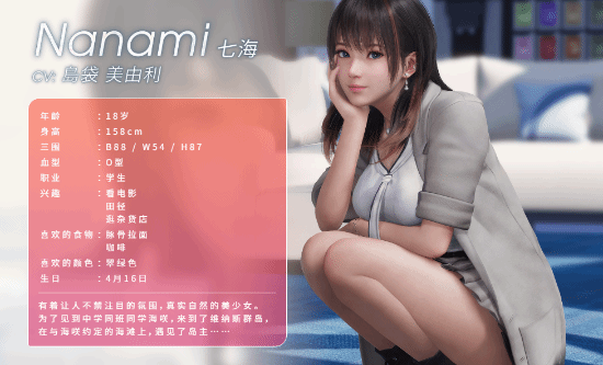 死或生维纳斯璀璨假期角色图鉴总汇25