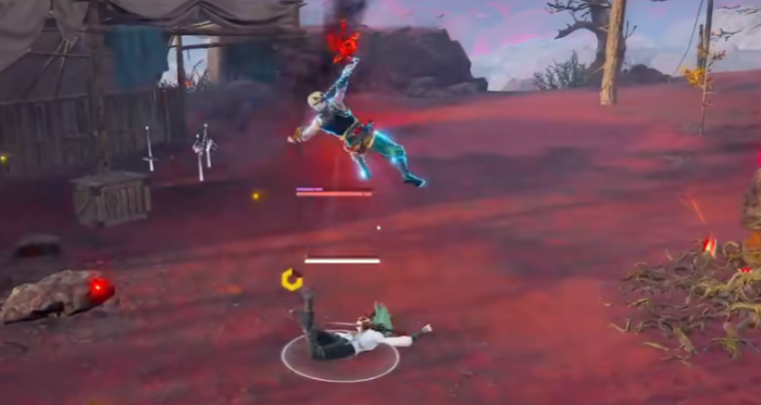 永劫无间怎么飞踢到天上1