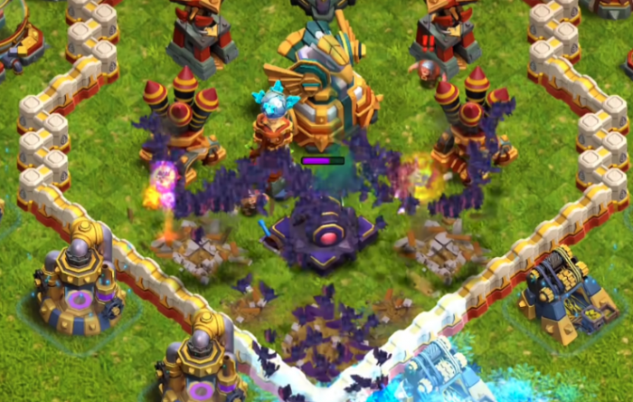 部落冲突怎么守卫蝙蝠2