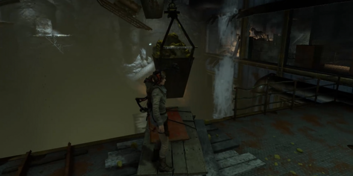 古墓丽影燃烧瓶怎么通过水流2