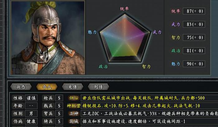 三国志11降服劝告怎么才能成功1