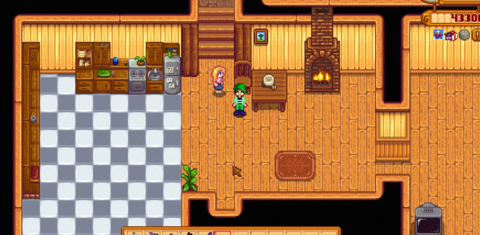 星露谷物语海莉一天都干什么呢1