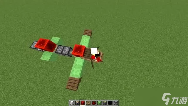 我的世界怎么做飞机可以飞_我的世界飞机教程会飞最简