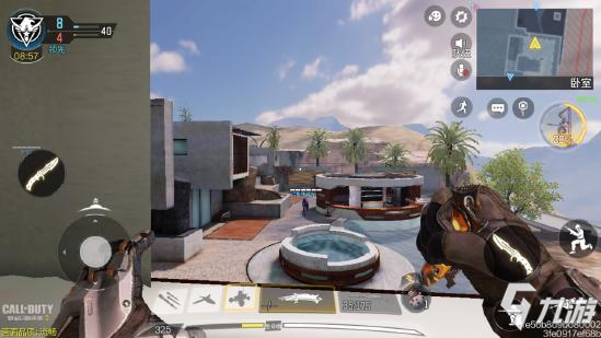 《使命召唤手游》山景别墅点位打法路线详解3
