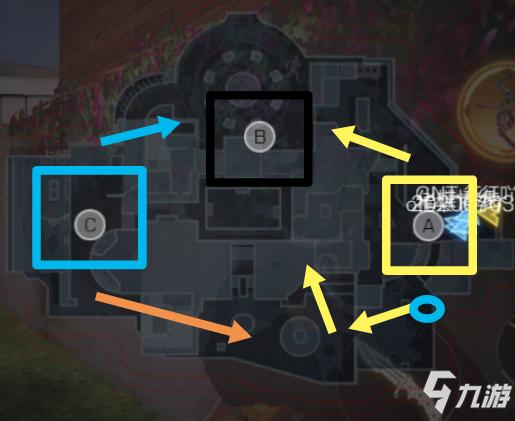 《使命召唤手游》山景别墅点位打法路线详解21