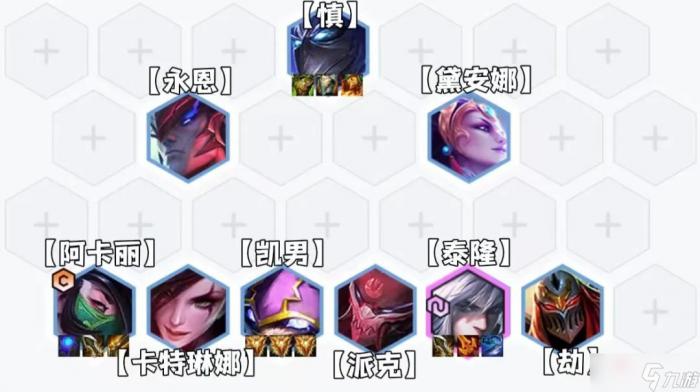 《金铲铲之战》福星四忍者六刺客阵容怎么搭配2