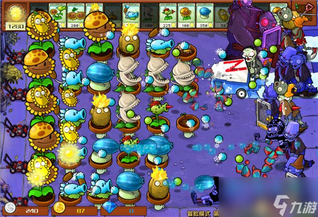 《植物大战僵尸》杂交版关卡攻略22