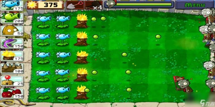 植物大战僵尸气球僵尸用什么植物打1