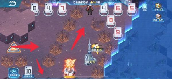 QQ飞车手游S19极速幻境第一章怎么通关8