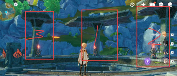 原神渌华池石像怎么解开3