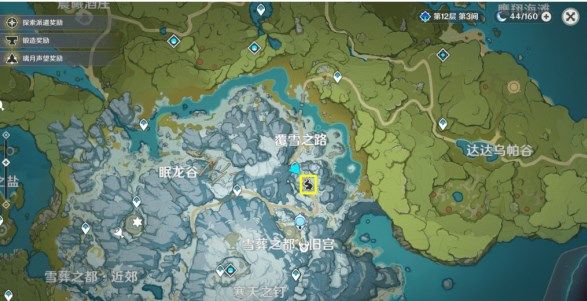 原神雪山水冰本秘境怎么完成解锁1