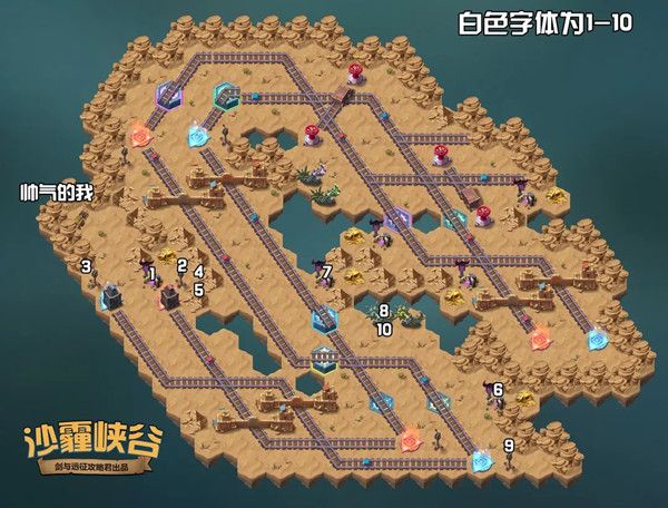 剑与远征沙霾峡谷怎么过3