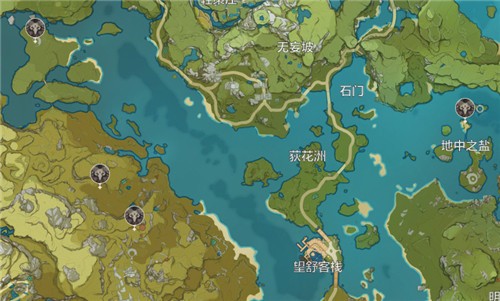 原神福至五彩带有棕色的采集物位置汇总5