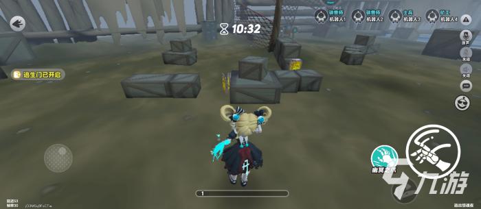 蛋仔派对逃出惊魂夜怎么进4