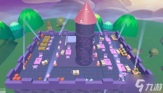 蛋仔派对捉迷藏狼堡怎么进10