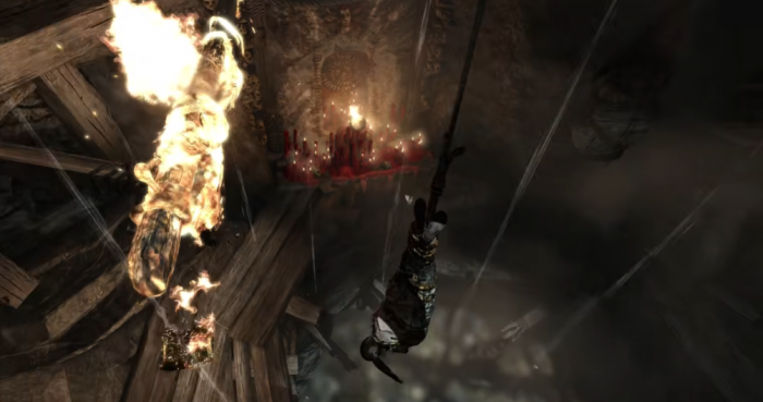 古墓丽影九攻略第一关怎么过1