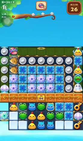 开心消消乐精英第361关怎么过1