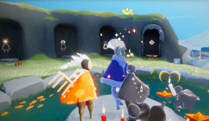 光遇如何获得蓝棉裤1