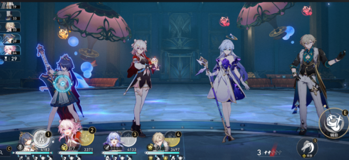 崩坏星穹铁道如何配队1