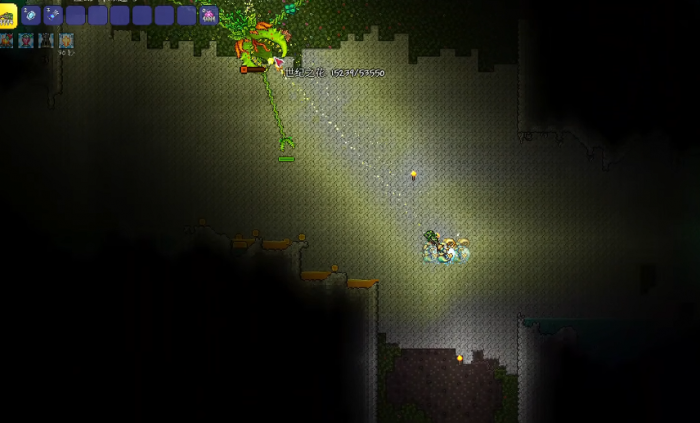 泰拉瑞亚如何打世纪之花3