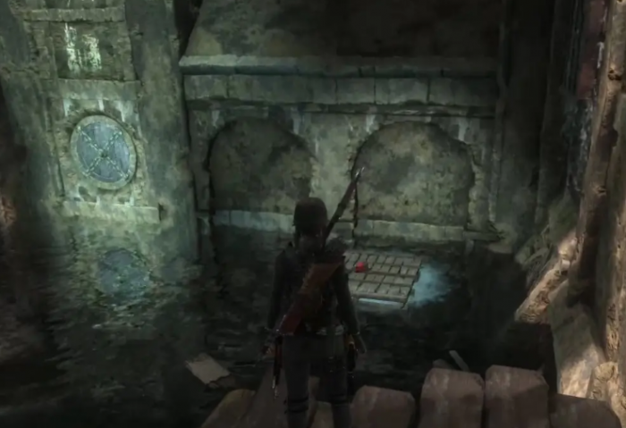 古墓丽影崛起古代蓄水池怎么玩3