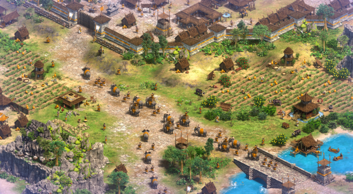 帝国时代2怎么自建地图1