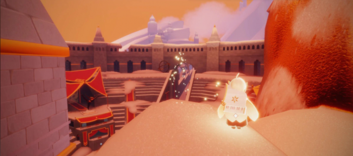 光遇峡谷溜冰场怎么过2