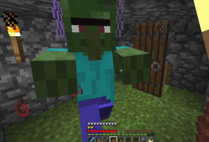 我的世界僵尸村民刷新条件是什么1