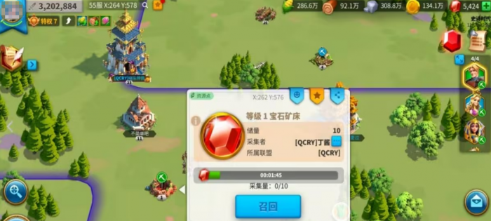 万国觉醒怎么自动挖宝石3